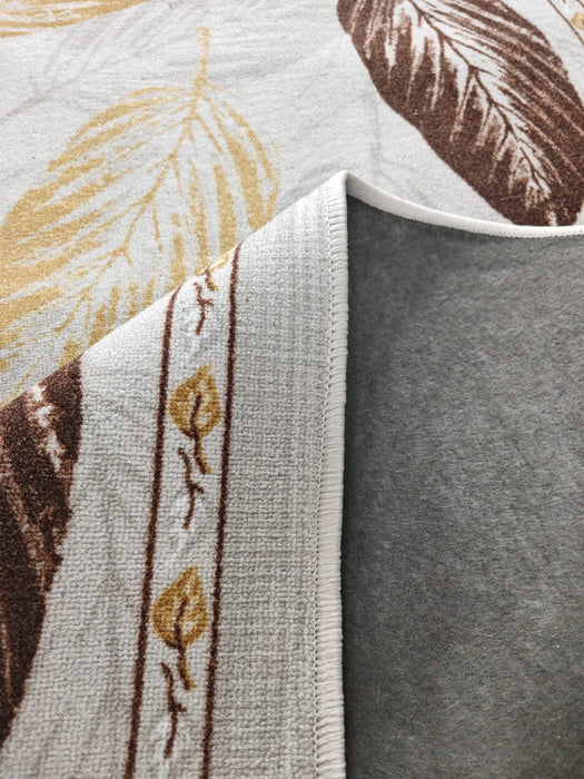 Traversă Covor pentru Hol, Suport Pâslă, Festonată – Print Zara 01467, Mai Multe Lățimi