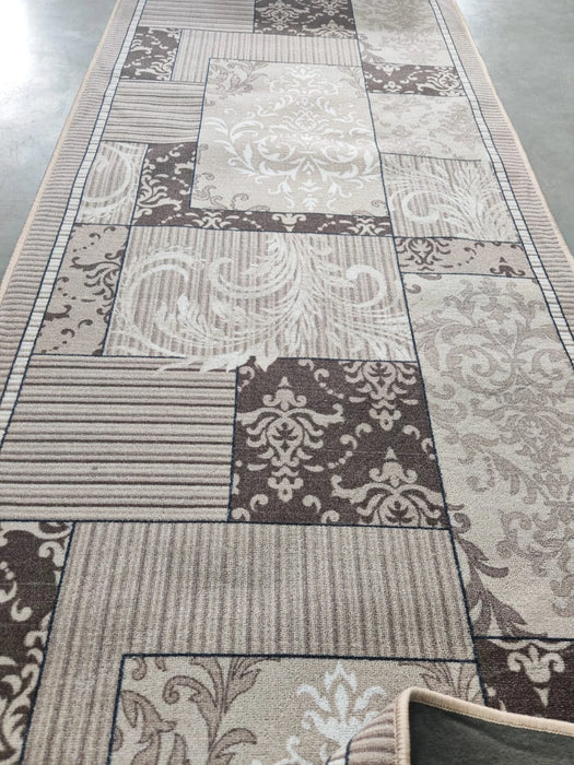 Traversă Covor pentru Hol, Suport Pâslă, Festonată – Print Zara 00744, Mai Multe Lățimi