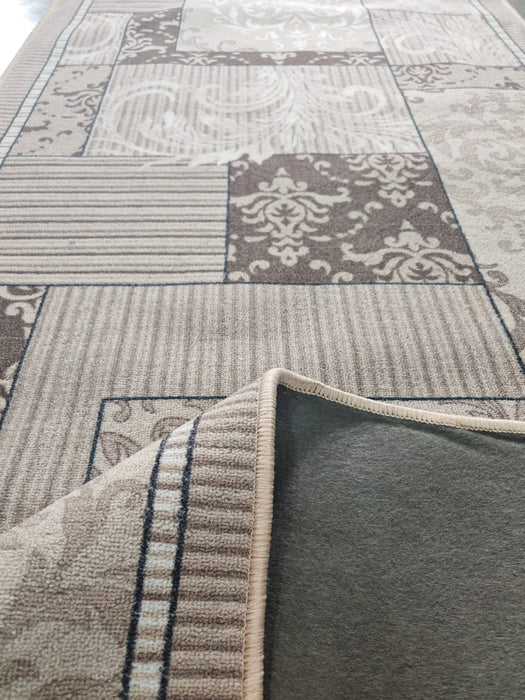 Traversă Covor pentru Hol, Suport Pâslă, Festonată – Print Zara 00744, Mai Multe Lățimi