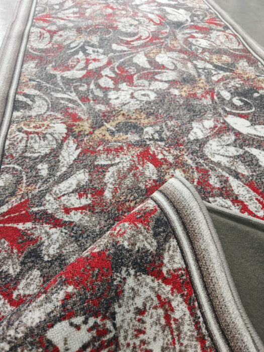 Traversă Covor pentru Hol, Suport Pâslă, Festonată – Print Zara 01578, Mai Multe Lățimi