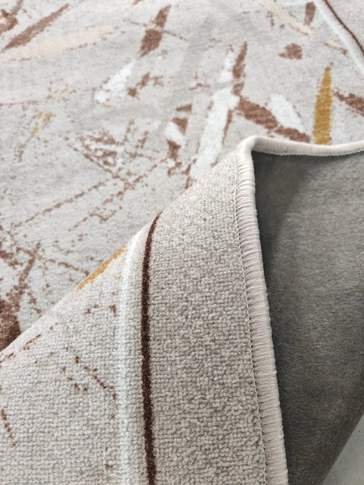 Traversă Covor pentru Hol, Suport Pâslă, Festonată – Print Zara 01437, Mai Multe Lățimi