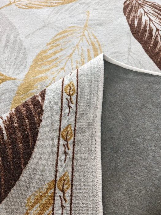 Traversă Covor pentru Hol, Suport Pâslă, Festonată – Print Zara 01467, Mai Multe Lățimi