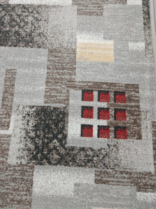 Traversă Covor pentru Hol, Suport Pâslă, Festonată – Print Zara 01611, Mai Multe Lățimi