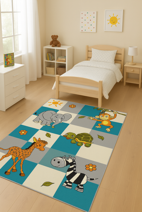 Covor Pentru Copii Kolibri Animale 11379