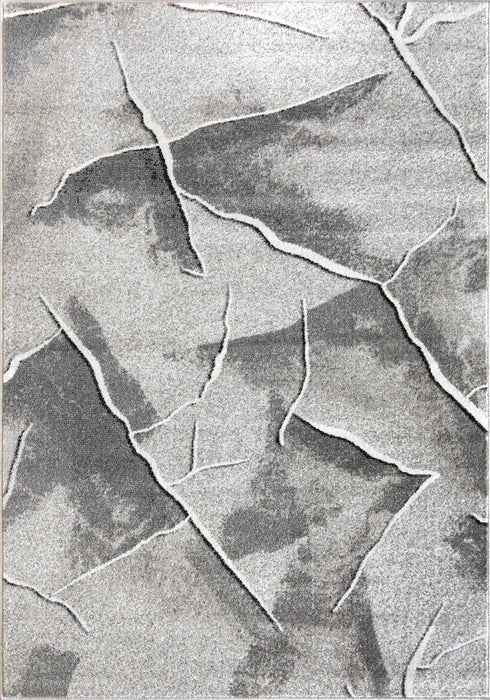 Covor Modern Gri Bej pentru Living si Dormitor – Model Elma EI003/106