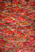 Covor abstract rosu modern pentru living, covor design artistic colorat, ideal pentru decor interior contemporan