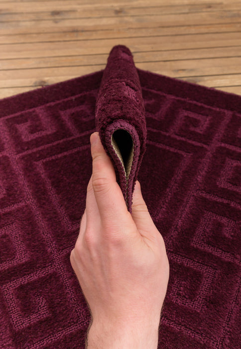 covor baie mov antiderapant moale si absorbant covoras baie confortabil