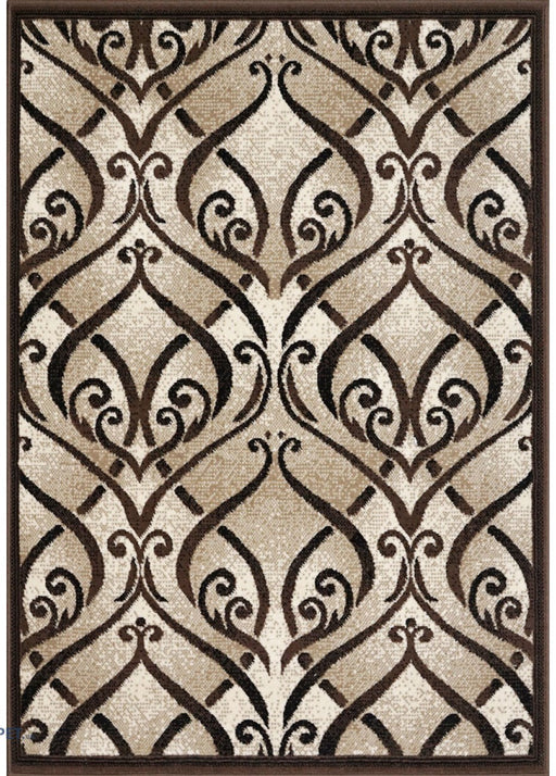 covor-bej-maro-elegant-model-ornamental