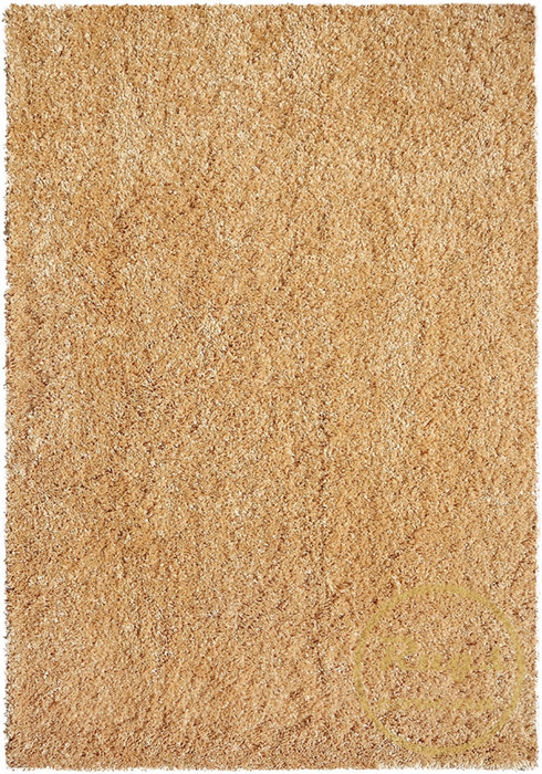 Covor bej pufos modern pentru living si dormitor, covor gros moale tip shaggy pentru interior