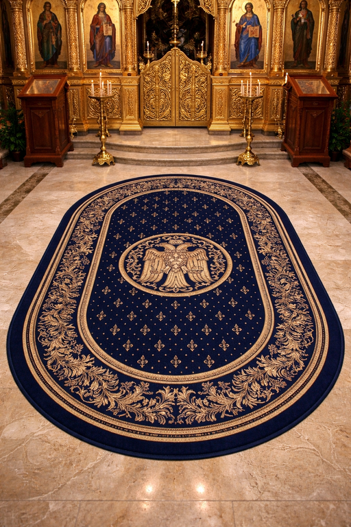 covor-bisericesc-albastru-oval-biserica