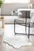 Covor blanita crem pufos pentru living, design decorativ modern, ideal pentru un ambient cald si elegant