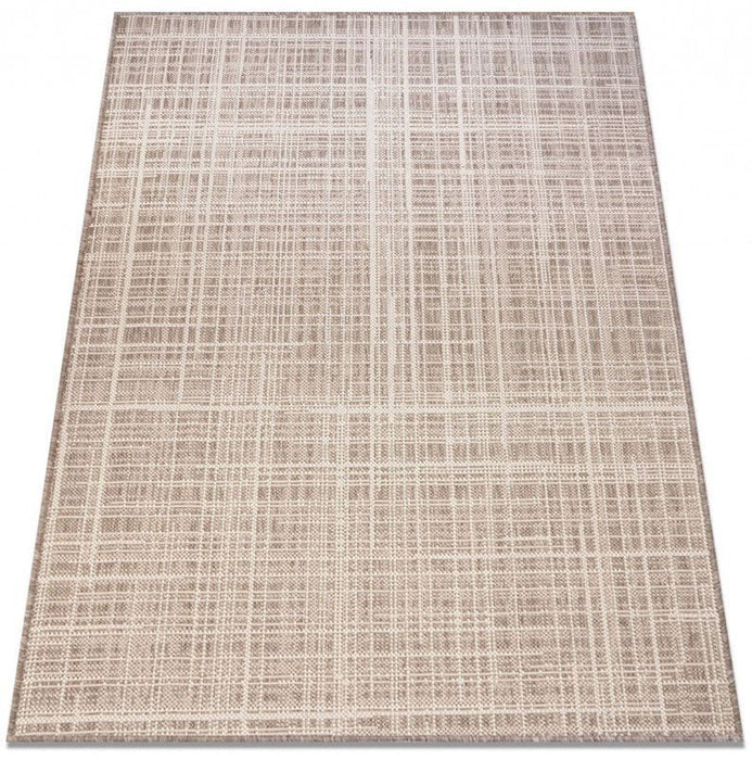 Covor bucatarie bej modern fir plat, covor antiderapant pentru bucatarie