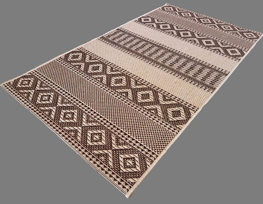 Covor bucatarie crem maro modern rezistent model elegant pentru utilizare zilnica