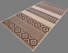Covor bucatarie crem maro modern rezistent model elegant pentru utilizare zilnica