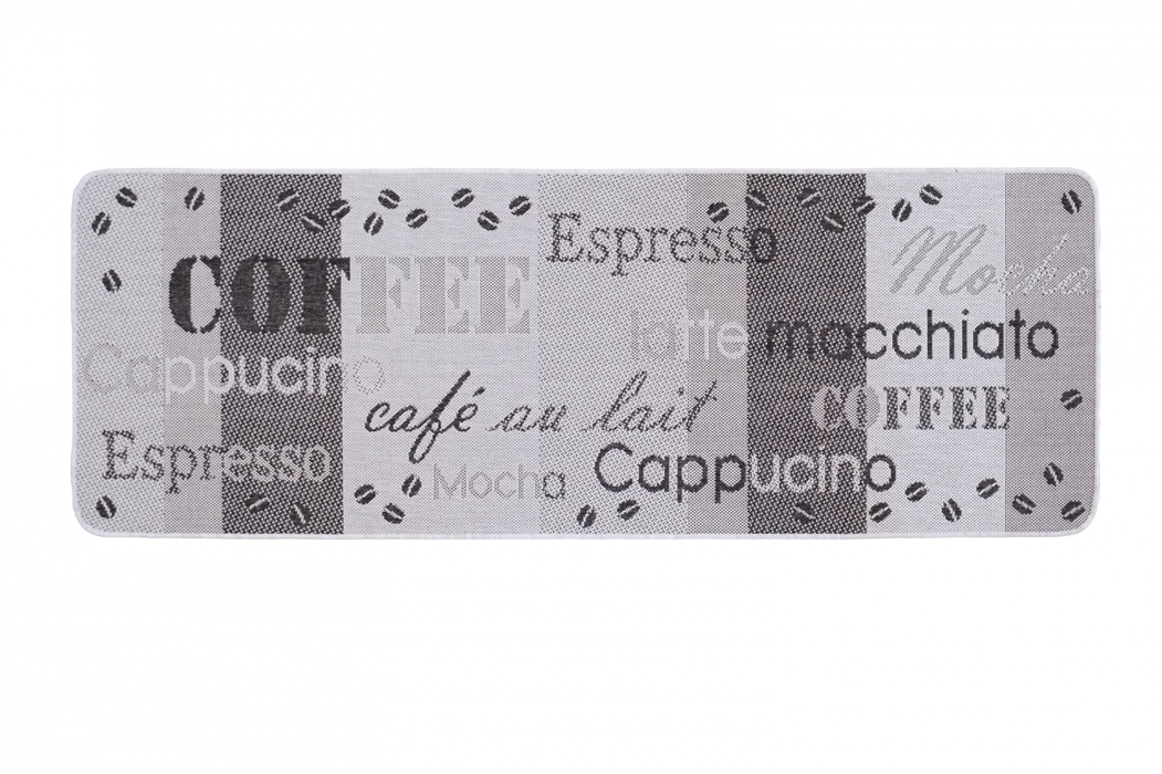 Baza antiderapanta covor bucatarie gri pentru stabilitate pe gresie