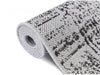 Detaliu covor bucatarie gri lavabil fir plat model modern rezistent la trafic usor de curatat