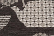 Covor bucatarie gri cu model cafea decorativ, covor antiderapant pentru bucatarie
