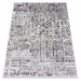 Covor bucatarie gri model geometric modern usor de intretinut