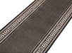 Covor bucatarie lung tip iuta maro, traversa bucatarie moderna pentru hol si bucatarie