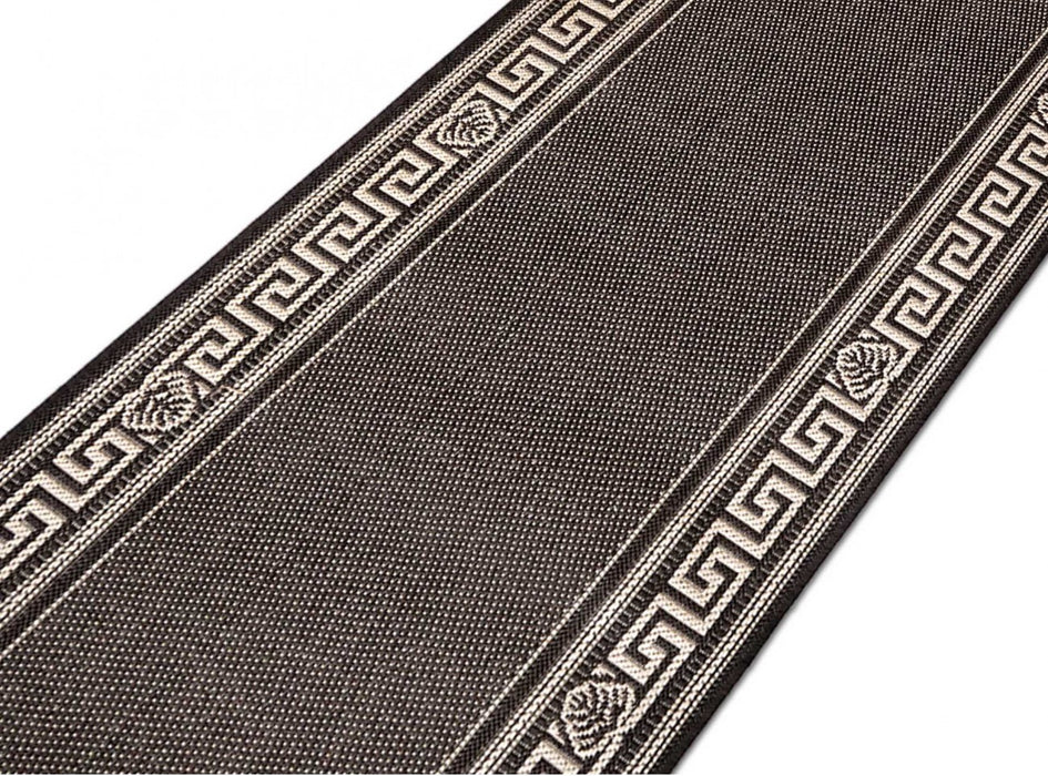 Covor bucatarie lung tip iuta maro, traversa bucatarie moderna pentru hol si bucatarie