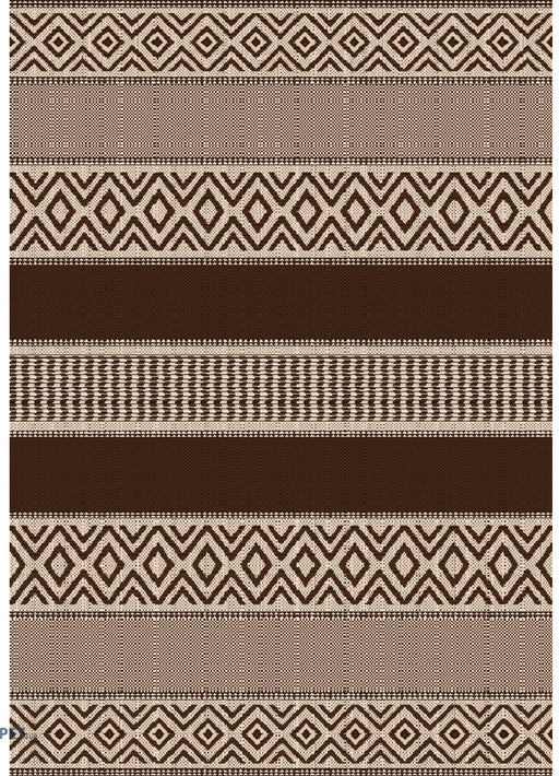 Covor bucatarie maro bej model modern rezistent la trafic ideal pentru bucatarie