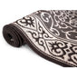 Covor bucatarie maro fir plat model modern usor de intretinut