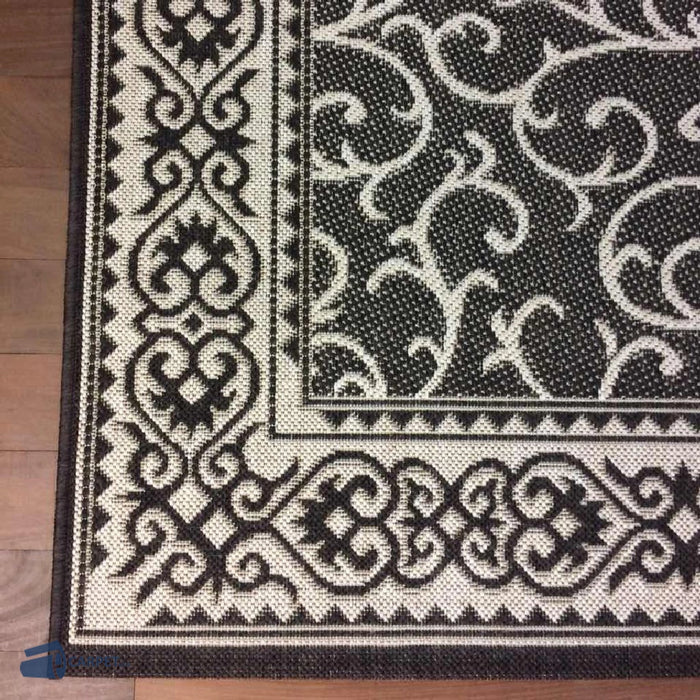Covor bucatarie maro model clasic modern rezistent si usor de intretinut