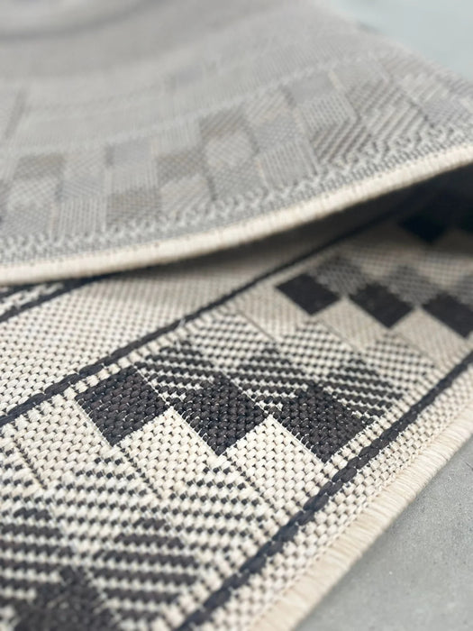 Covor bucatarie modern crem maro, traversa bucatarie lunga rezistenta