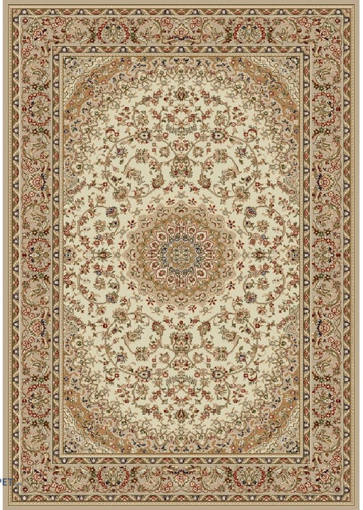 covor-clasic-floral-bej-crem-pentru-living