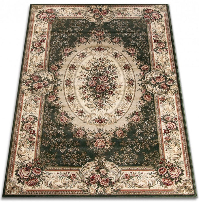 covor-clasic-floral-verde-vedere-unghi