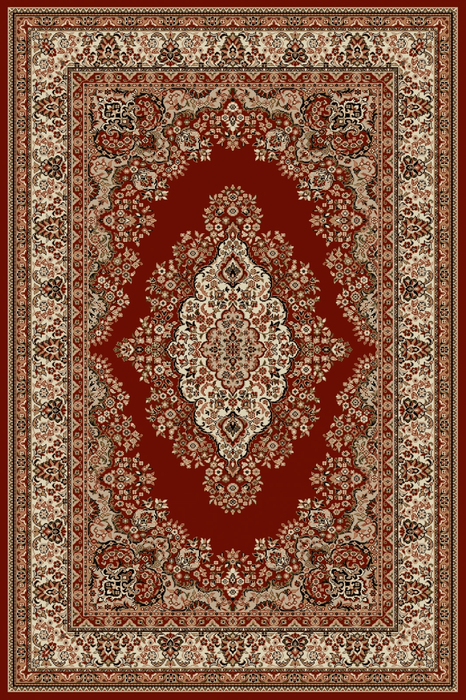 Covor clasic, culoare grena