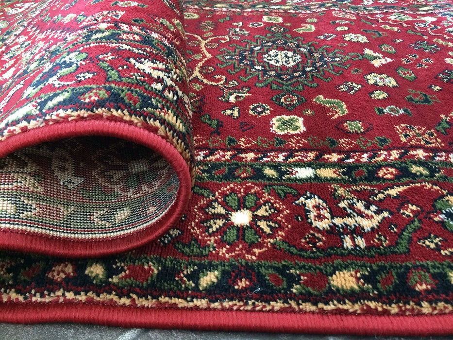 Grosime covor clasic grena, material confortabil si rezistent