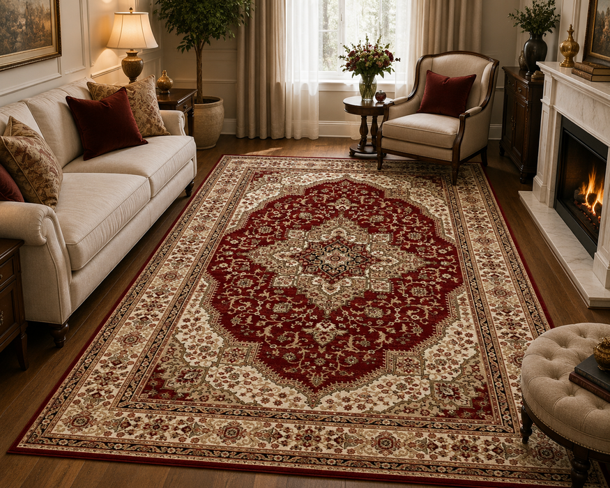 Covor Clasic pentru Living si Dormitor – Lotos 15082