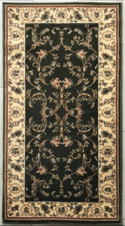 Covor clasic, culoare verde