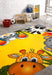 covor copii cu animale multicolor intr-o camera copii ideal pentru joaca si decor