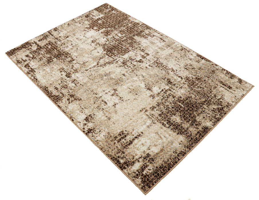 Covor crem bej modern minimalist pentru amenajare living