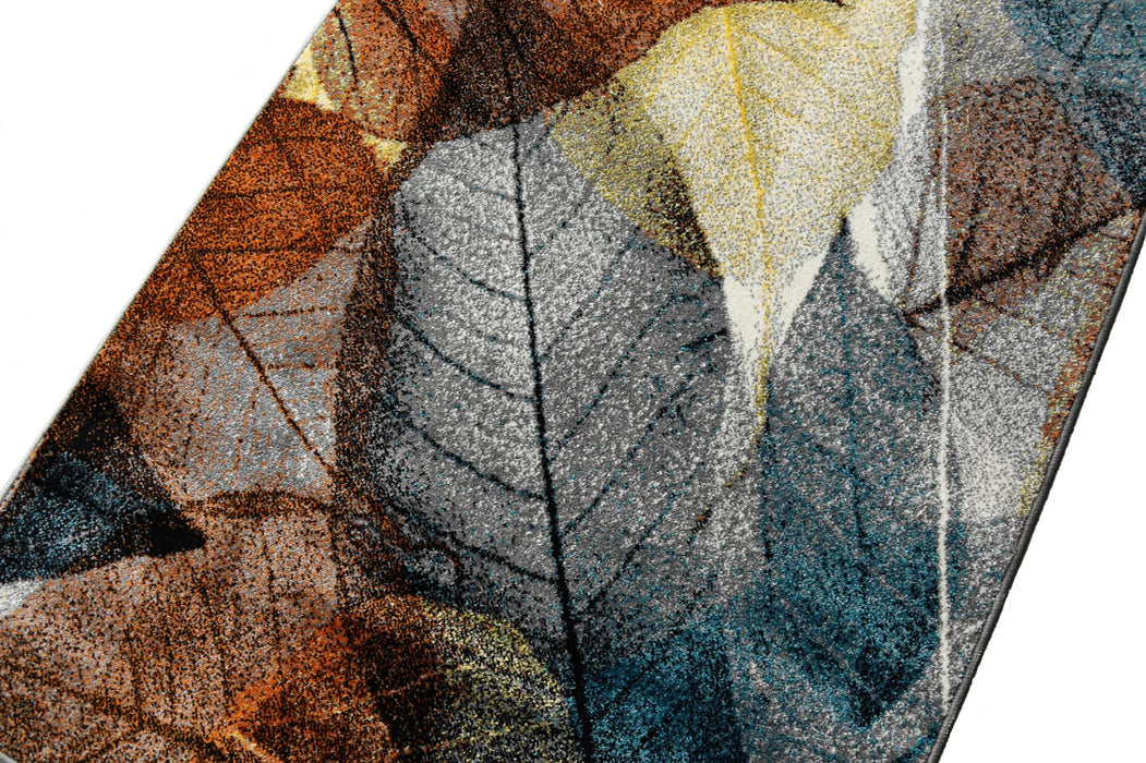 Covor elegant cu design abstract, ideal pentru amenajari moderne si interioare rafinate.