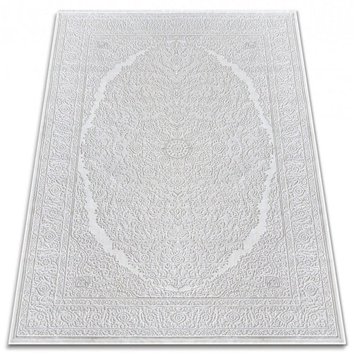 Covor gri deschis stil clasic elegant, potrivit pentru living modern sau decor traditional