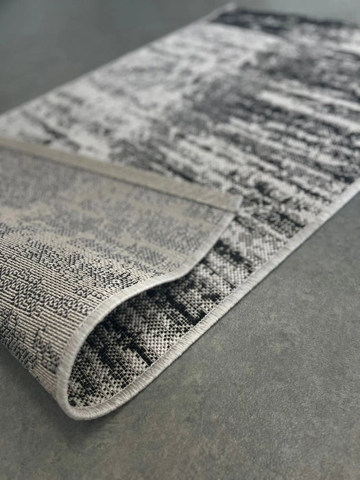 covor gri material flexibil si rezistent covor usor de curatat pentru living si hol