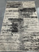 covor gri model abstract vintage modern covor decorativ pentru living si dormitor