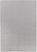 Covor gri model grofat cu textura geometrica, ideal pentru living sau dormitor modern