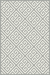 Covor gri modern pentru living cu design geometric elegant
