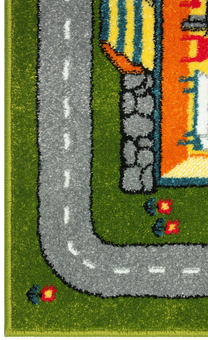 Covor joaca copii cu drumulete Kolibri, covor educativ pentru camera copilului