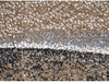 Textura pentru covor living maro cu design valuri si aspect elegant pentru interior modern