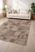 Covor living modern bej maro cu design elegant, ideal pentru amenajari moderne si confortabile