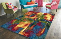 Covor Living Modern cu Design Abstract pentru Dormitor si Living - Kolibri 11023