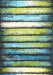 Covor living modern multicolor cu dungi colorate, covor camera elegant si confortabil, ideal pentru decor interior
