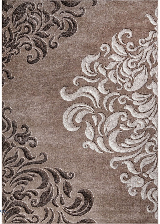 Detaliu model abstract ornamental maro bej cu textura moale si design modern