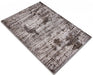 Covor maro modern pentru living cu design abstract si aspect elegant pentru interior premium