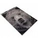 Covor modern cu model animal print urs, decorativ si elegant pentru orice incapere.